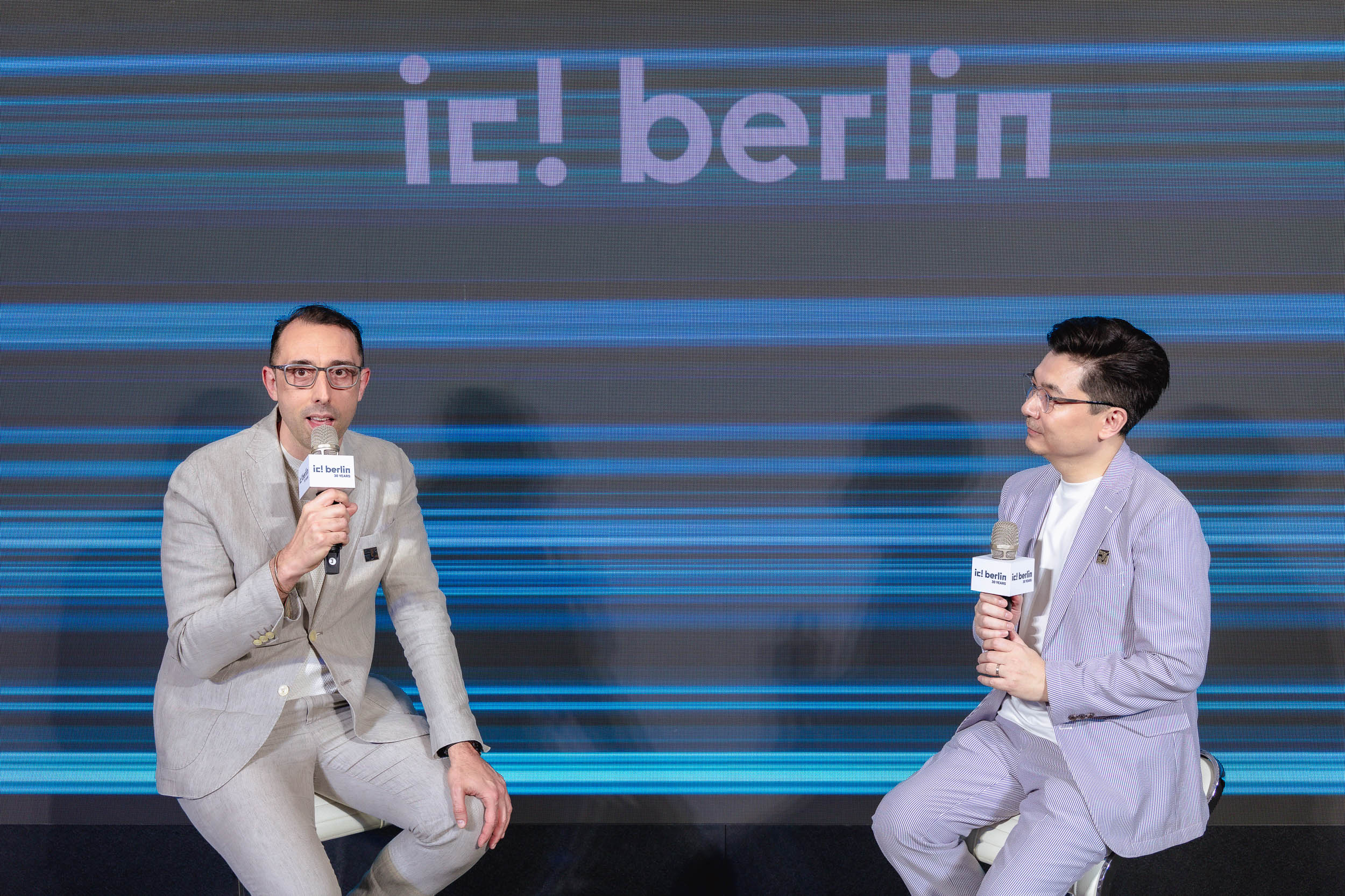 【ic! berlin 品牌分享】ic! berlin 總經理 Davide Lunghi、Changs 創辦人暨董事長  James Chang